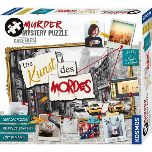 KOSMOS Murder Mystery Puzzle - Die Kunst des Mordes