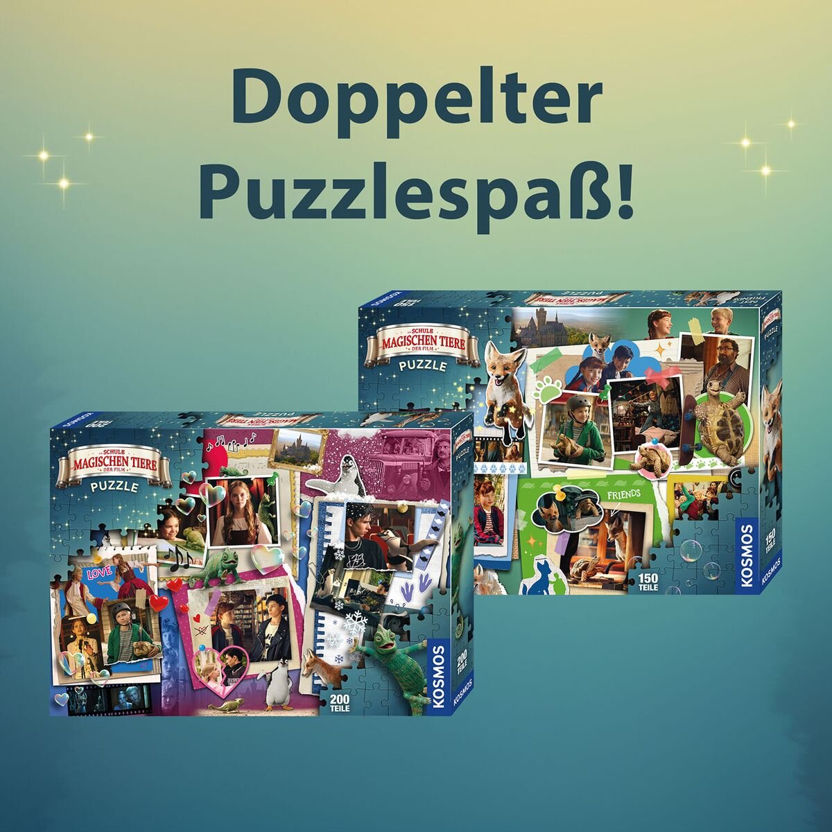 KOSMOS Puzzle - Die Schule der magischen Tiere: Romance, 200 Teile