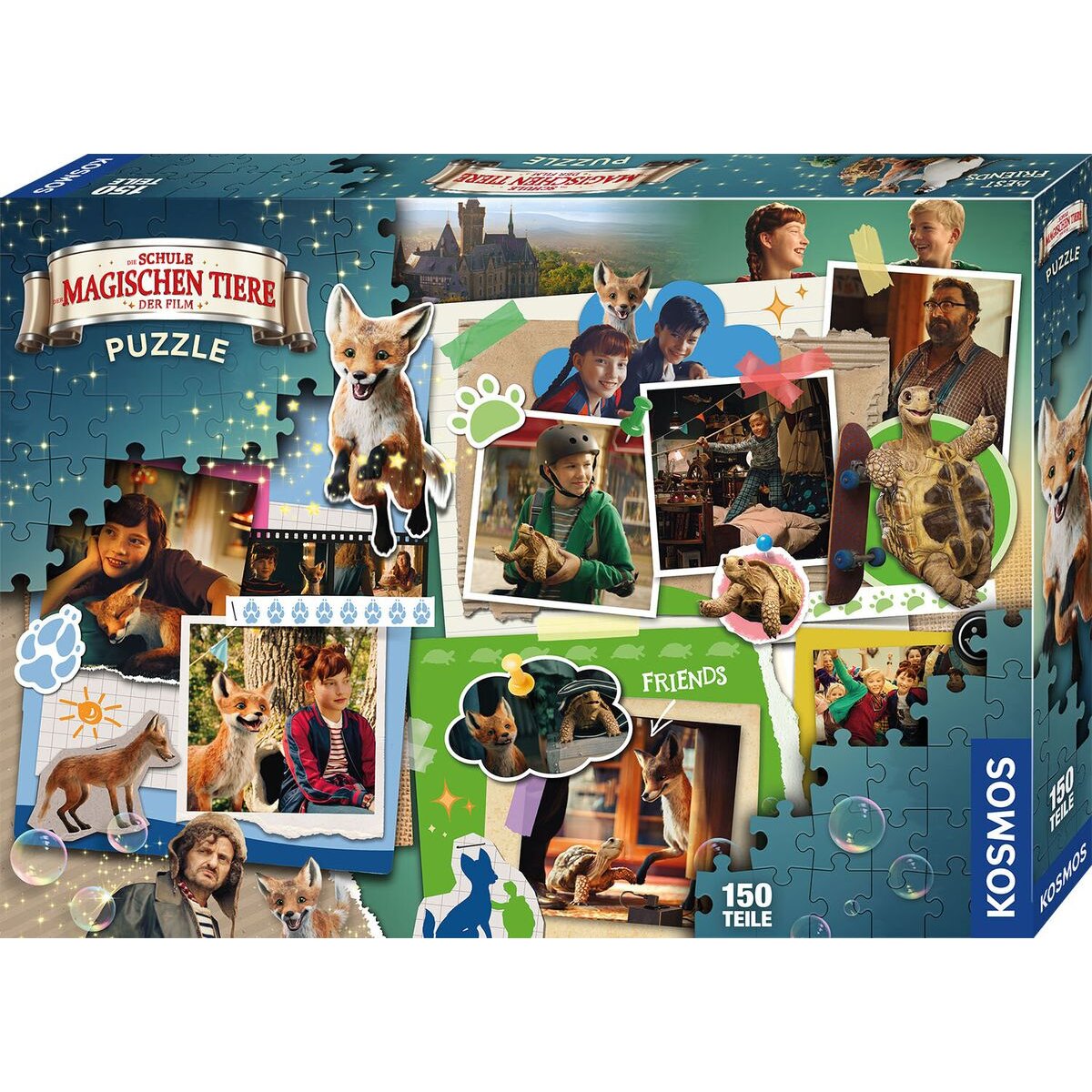 KOSMOS Puzzle - Die Schule der magischen Tiere: Best Friends, 150 Teile