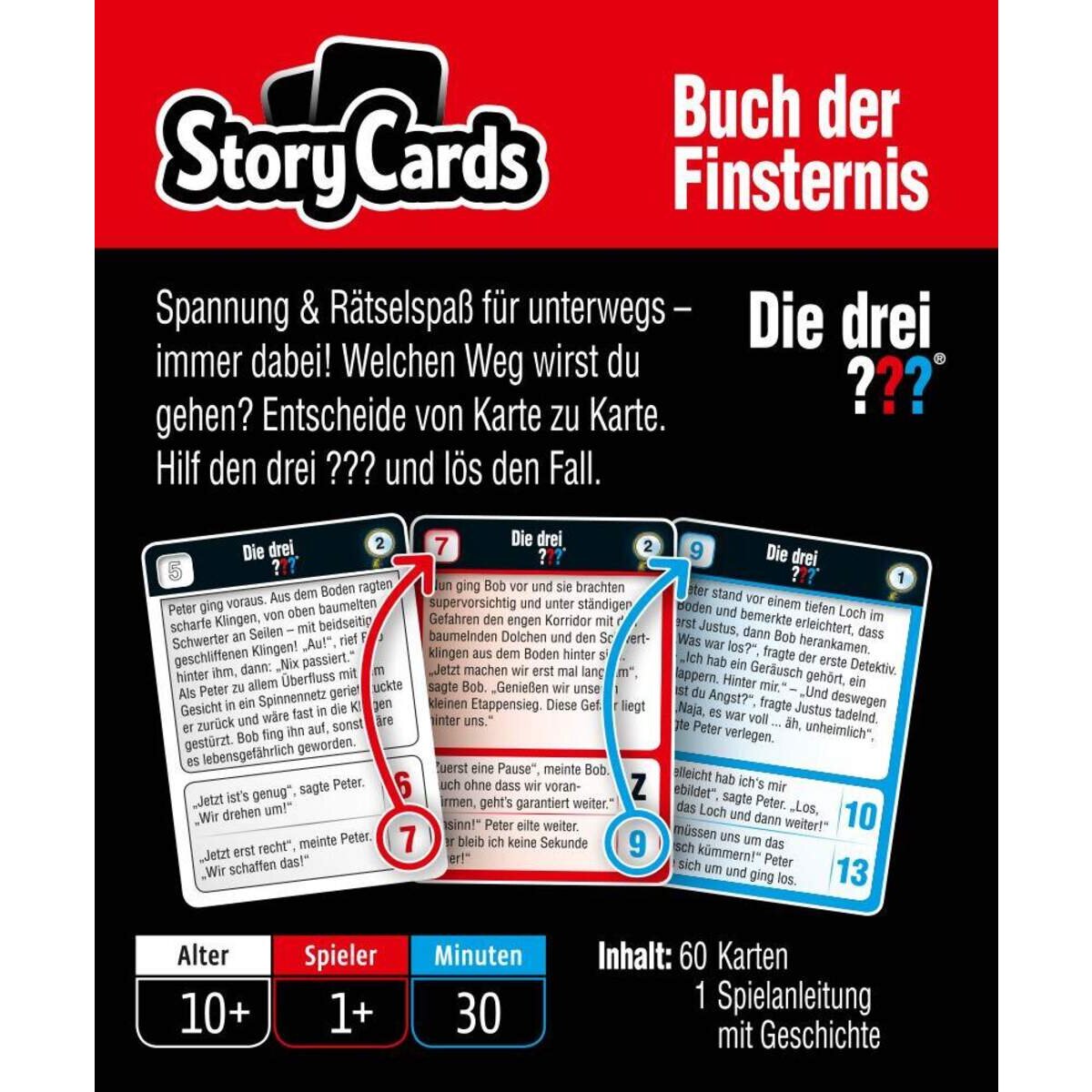 KOSMOS StoryCards Die drei ??? Buch der Finsternis