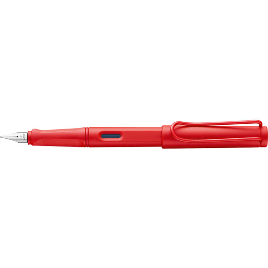 LAMY 1236367 safari Füllhalter STintenrollerawberry / rot, M