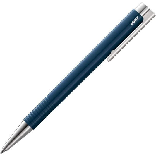 LAMY 1236423 logo M+ Kugelschreiber 204 in der Farbe Indigo Blau Türkis