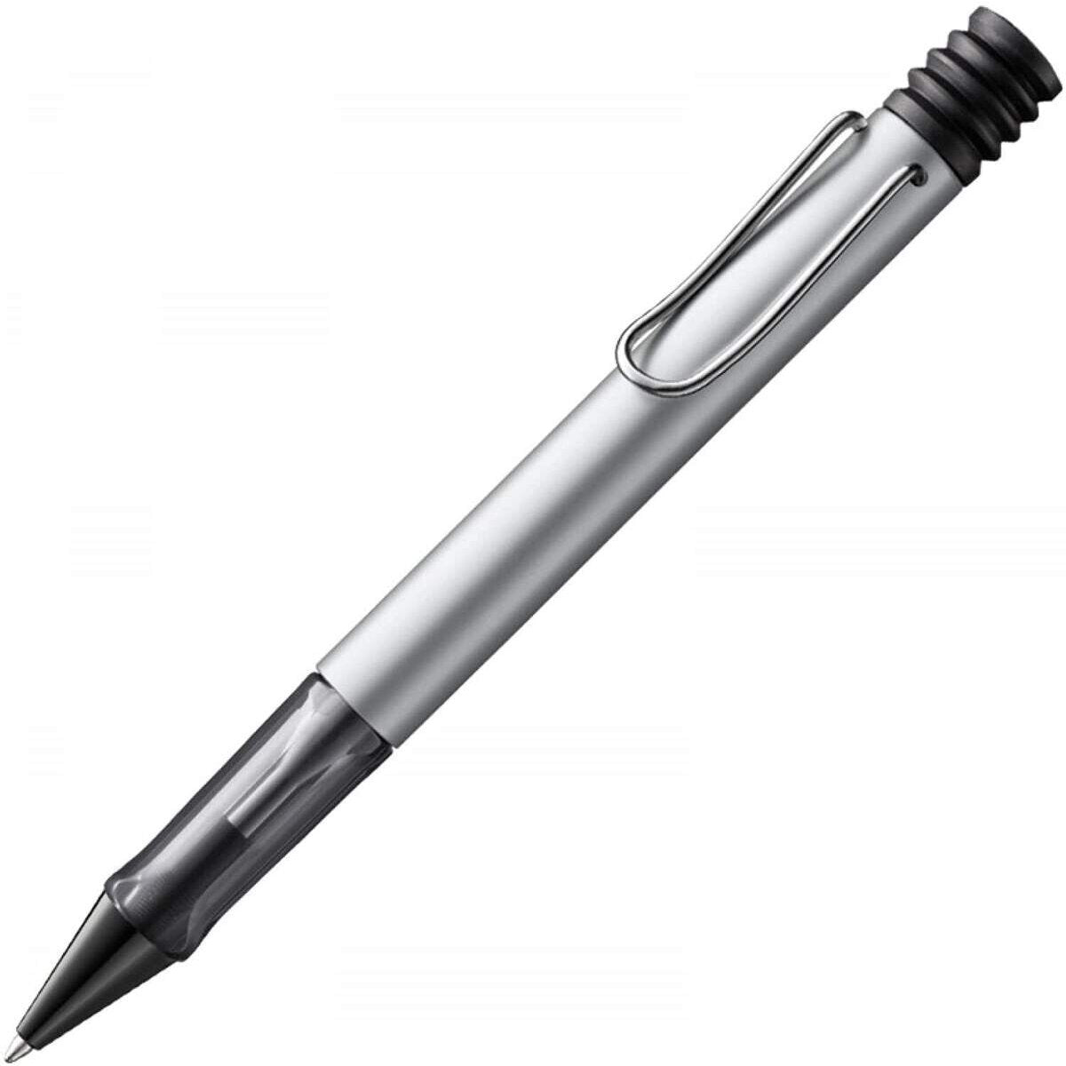 LAMY AL-star Kugelschreiber 225 – Kuli aus Aluminium in der Farbe Hell-Silber