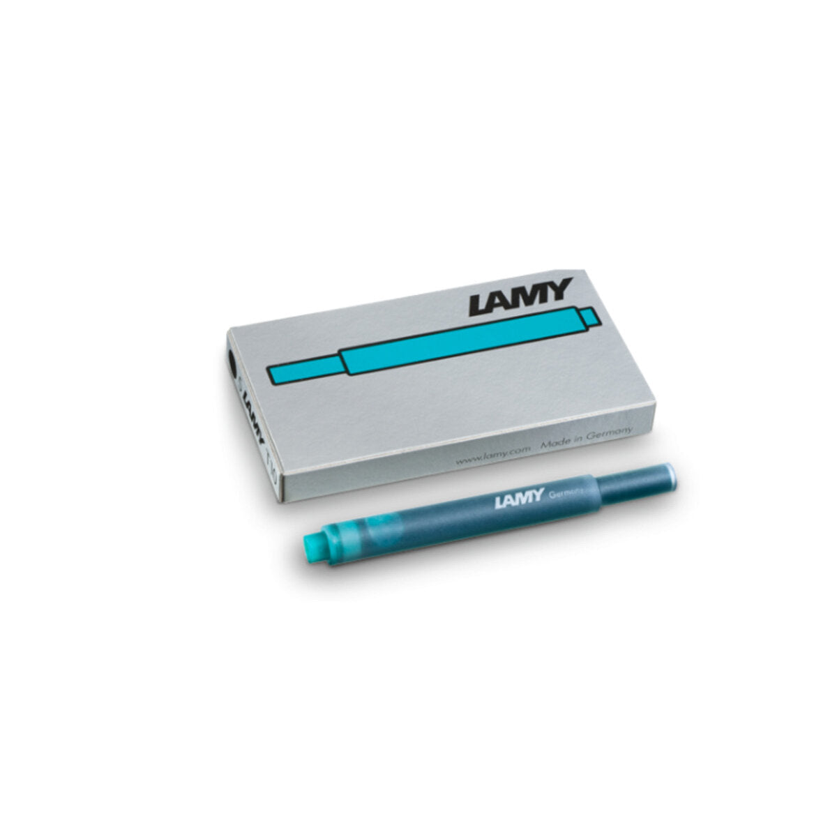 LAMY Tintenpatrone T10 türkis, 5 Stück