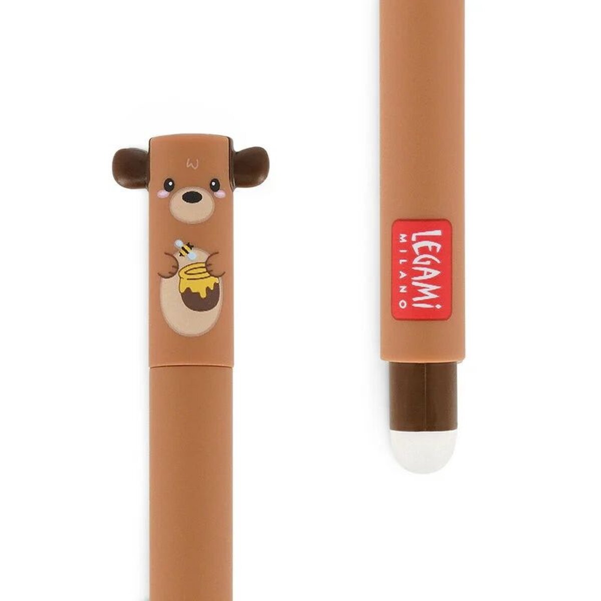 Legami Löschbarer Gelstift - Erasable Pen, Teddybär