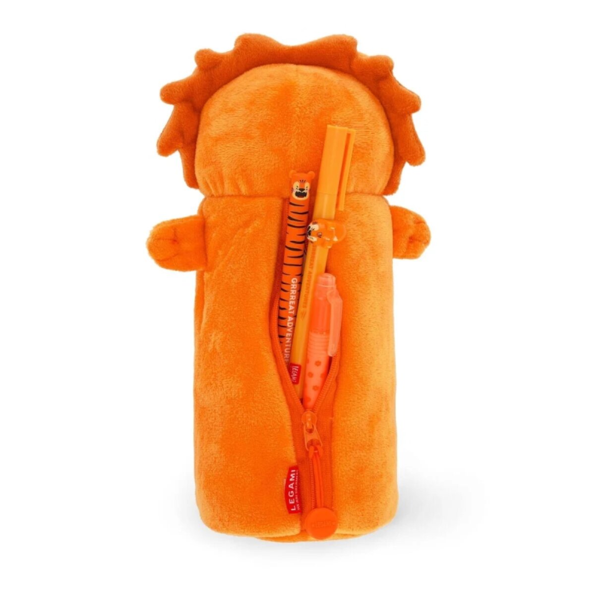 Legami Plüsch Schlampermäppchen Braveheart Löwe 14 x 8 x 25,5 cm