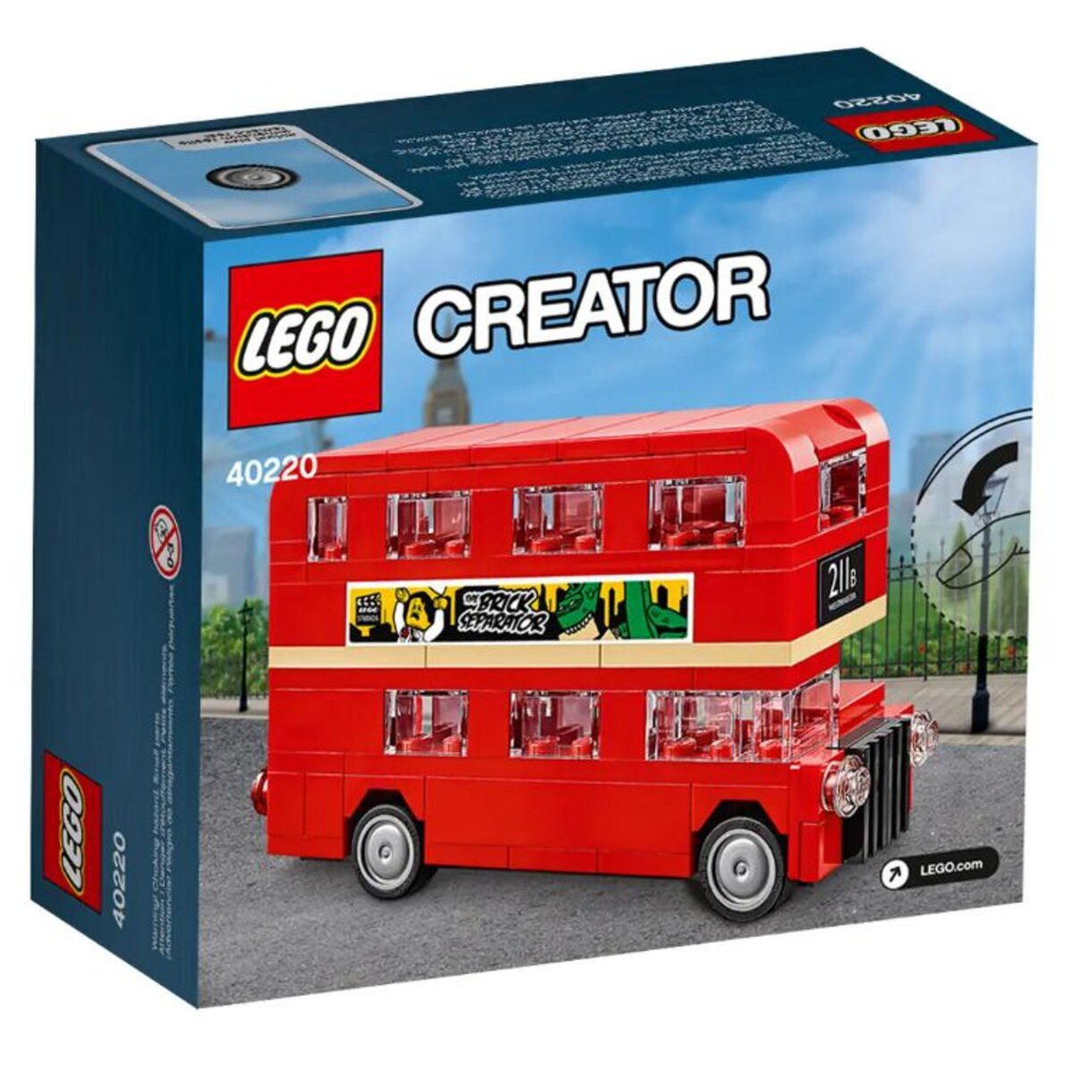 LEGO® 40220 LEGO® Londoner Bus