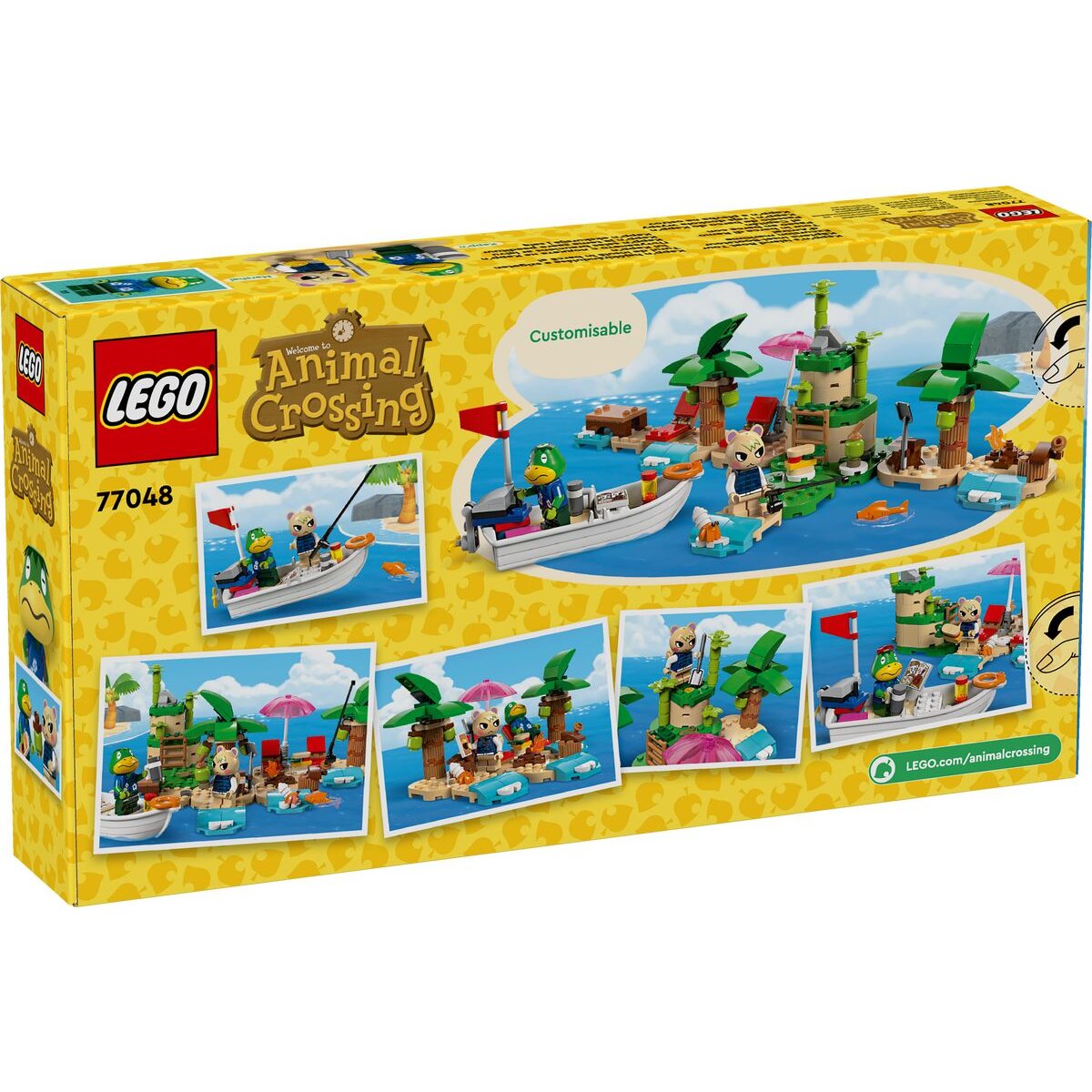 LEGO® Animal Crossing 77048 Käptens Insel-Bootstour