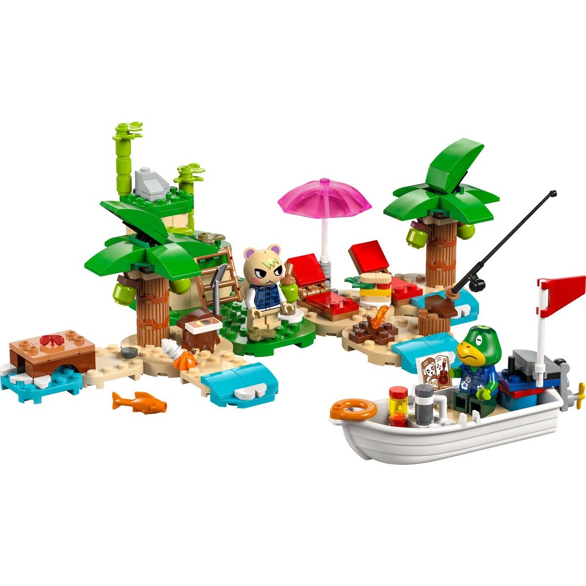 LEGO® Animal Crossing 77048 Käptens Insel-Bootstour