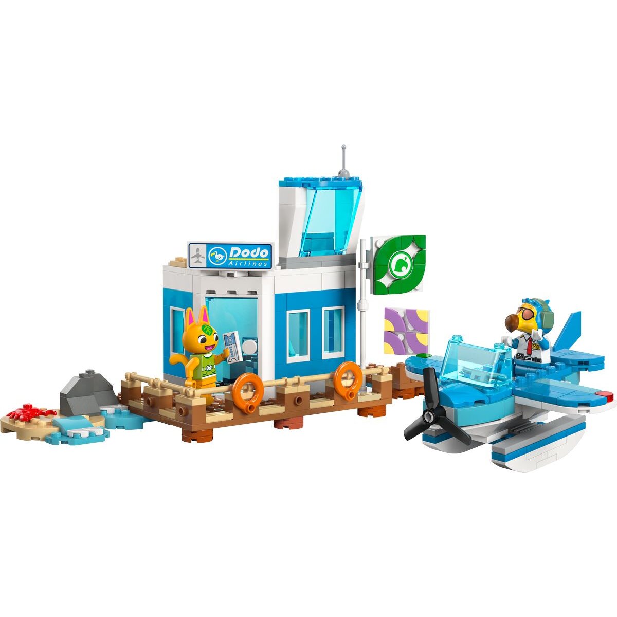 LEGO® Animal Crossing 77051 Flieg mit Dodo Airlines