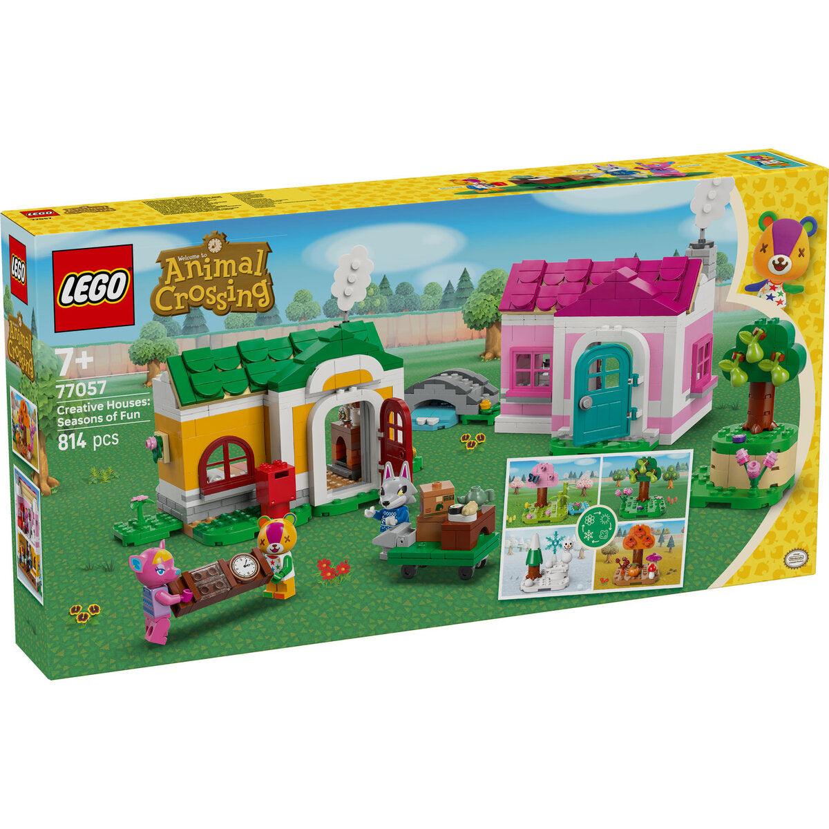 LEGO® Animal Crossing 77057 Kreative Häuser: Jahreszeiten voller Spaß