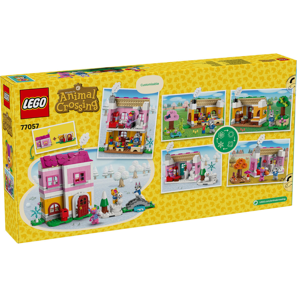LEGO® Animal Crossing 77057 Kreative Häuser: Jahreszeiten voller Spaß