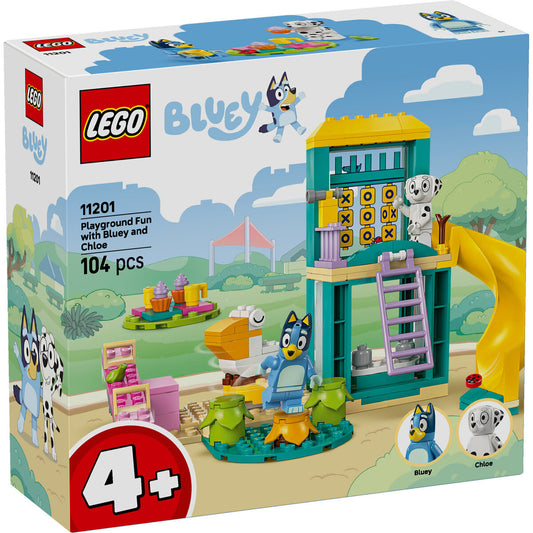 LEGO® Bluey 11201 Bluey und Chloe auf dem Spielplatz