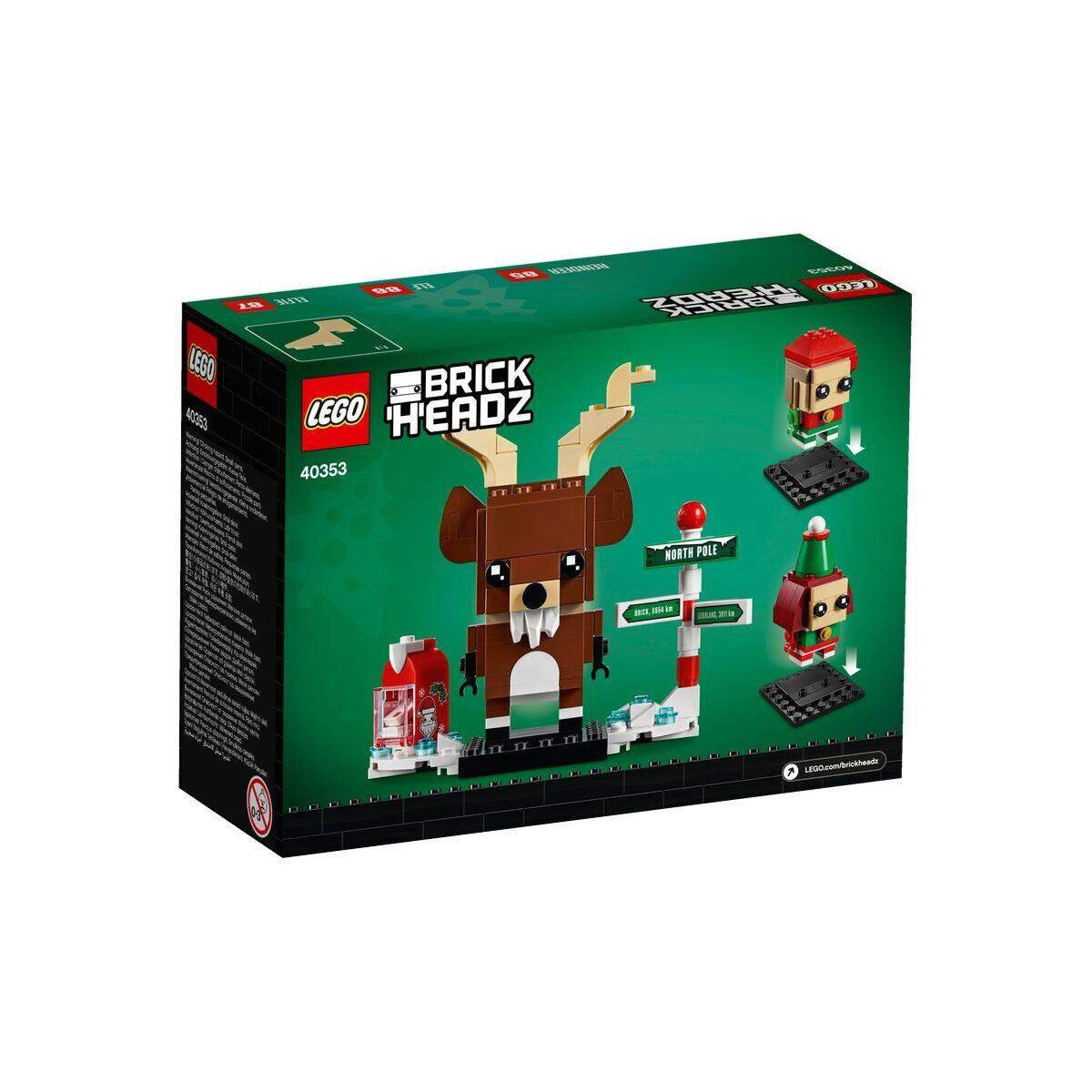 LEGO® BrickHeadz™ 40353 Rentier und Elfen