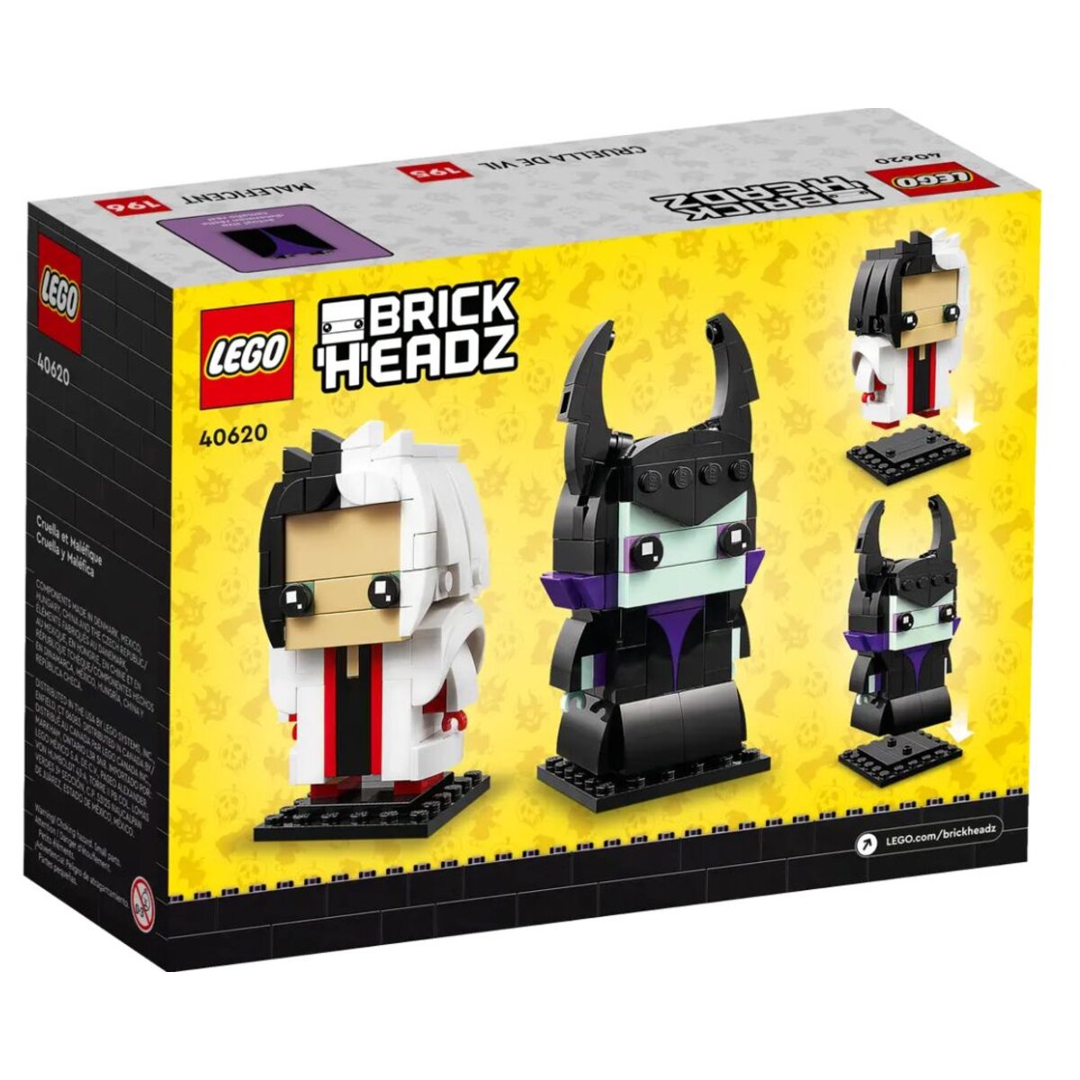 LEGO® BrickHeadz™ 40620 Cruella und Maleficent