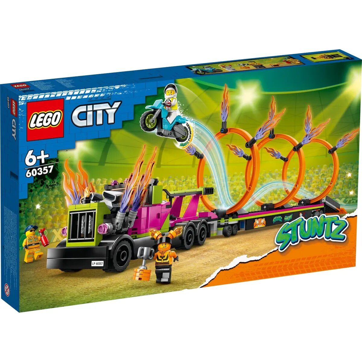 LEGO® City 60357 Stunttruck mit Feuerreifen-Challenge