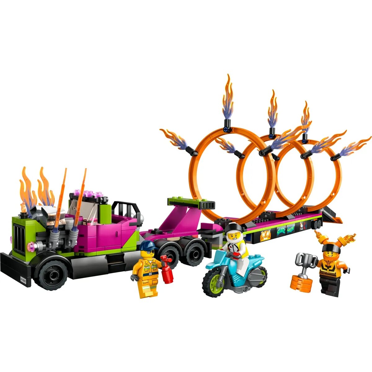 LEGO® City 60357 Stunttruck mit Feuerreifen-Challenge