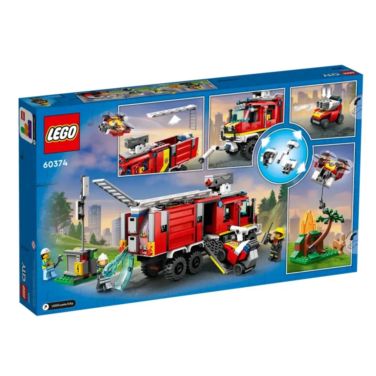 LEGO® City 60374 Einsatzleitwagen der Feuerwehr