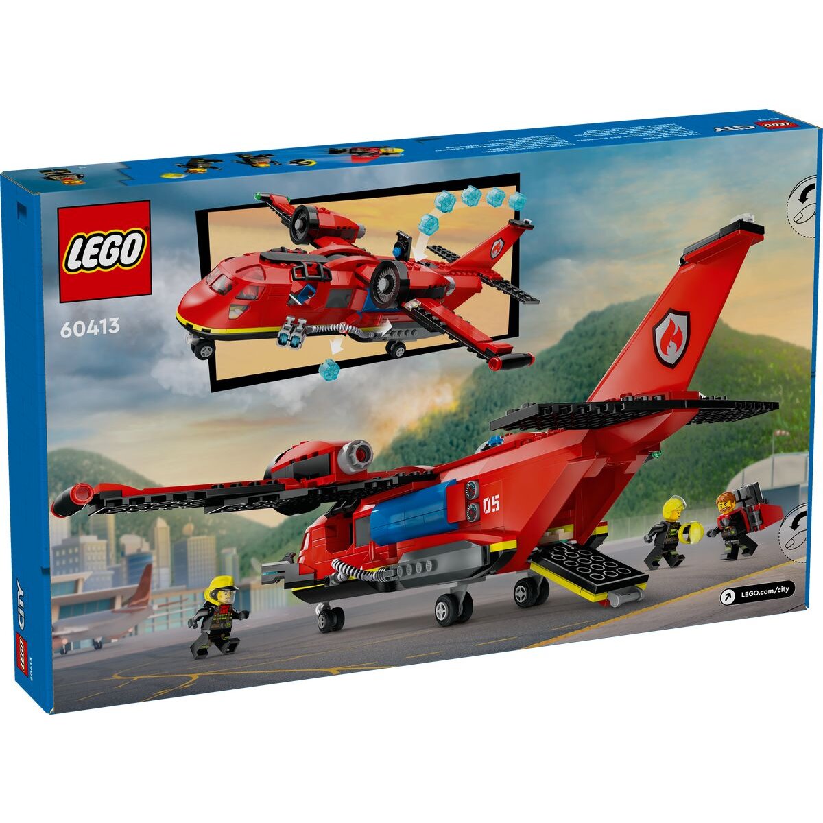 LEGO® City 60414 Feuerwehrstation mit Drehleiterfahrzeug