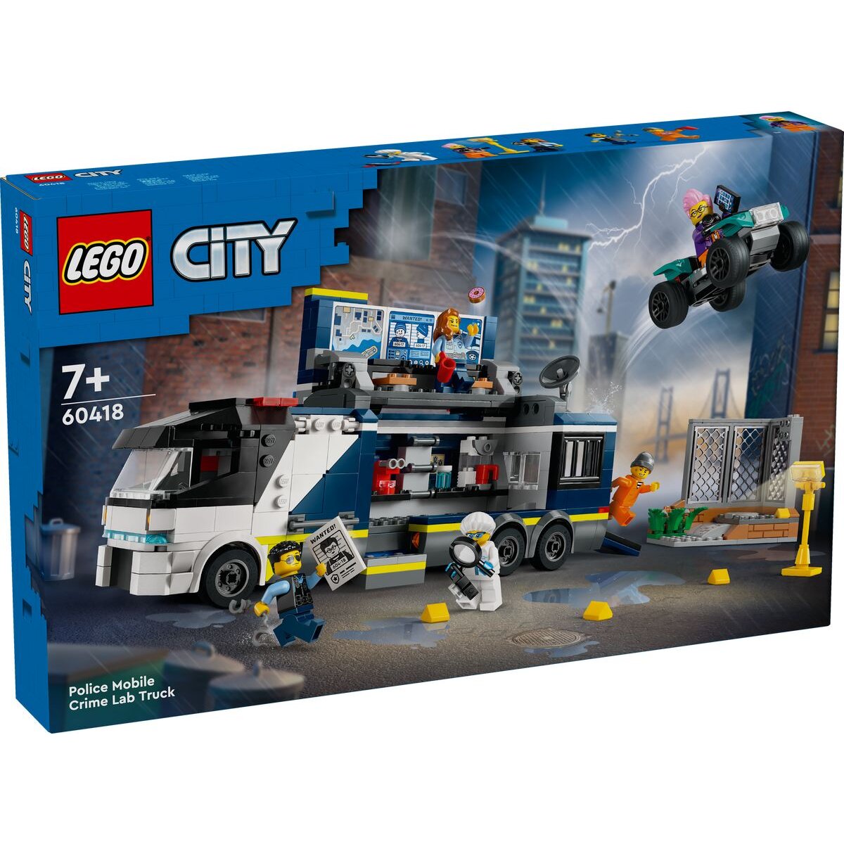 LEGO® City 60418 Polizeitruck mit Labor