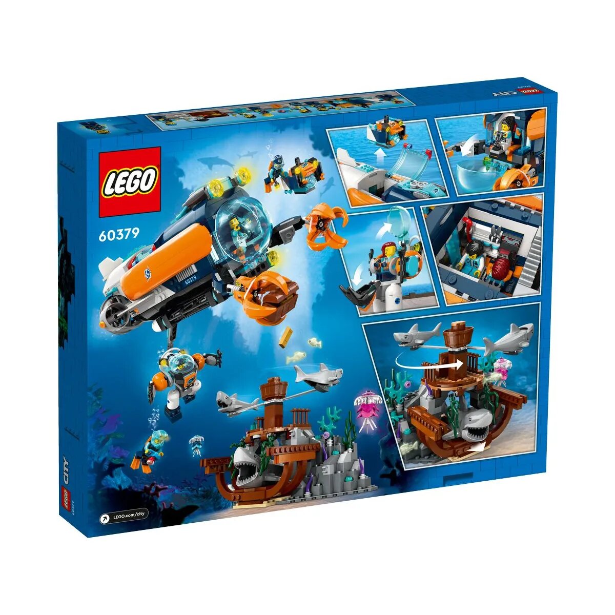 LEGO® City Exploration 60379 Forscher-U-Boot