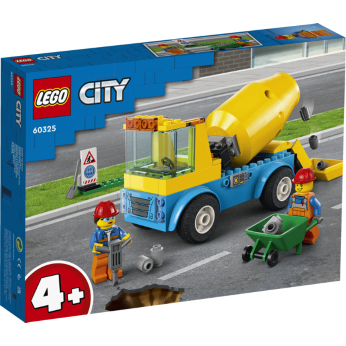 LEGO® City Great Vehicles 60325 Betonmischer