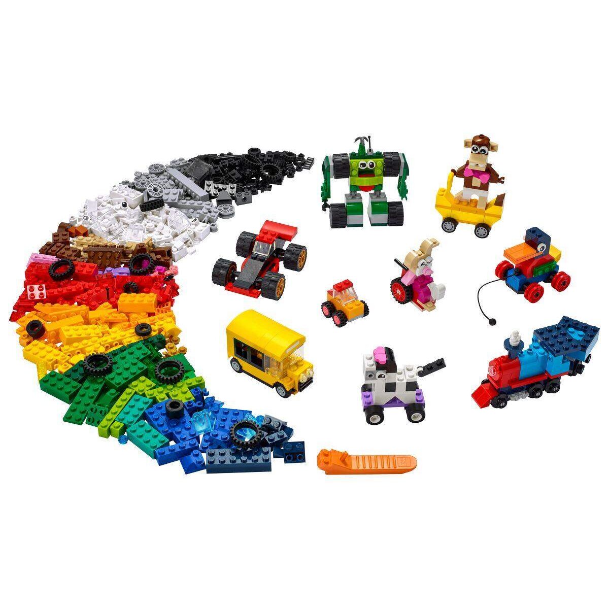 LEGO® Classic 11014 Steinebox mit Rädern