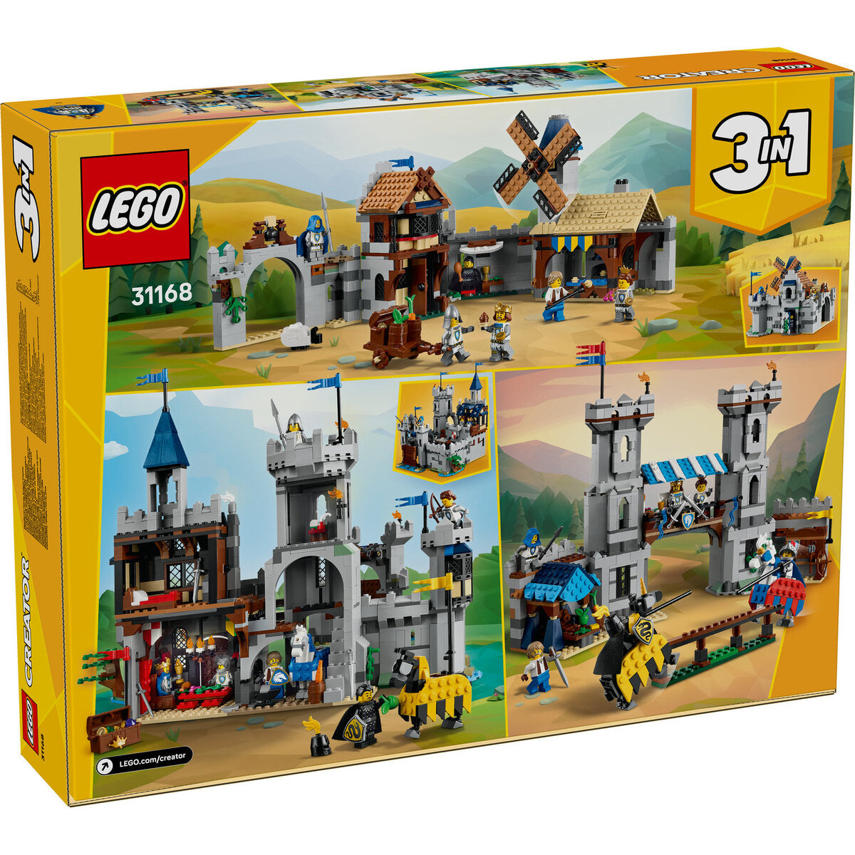 LEGO® Creator 31168 Ritterburg im Mittelalter
