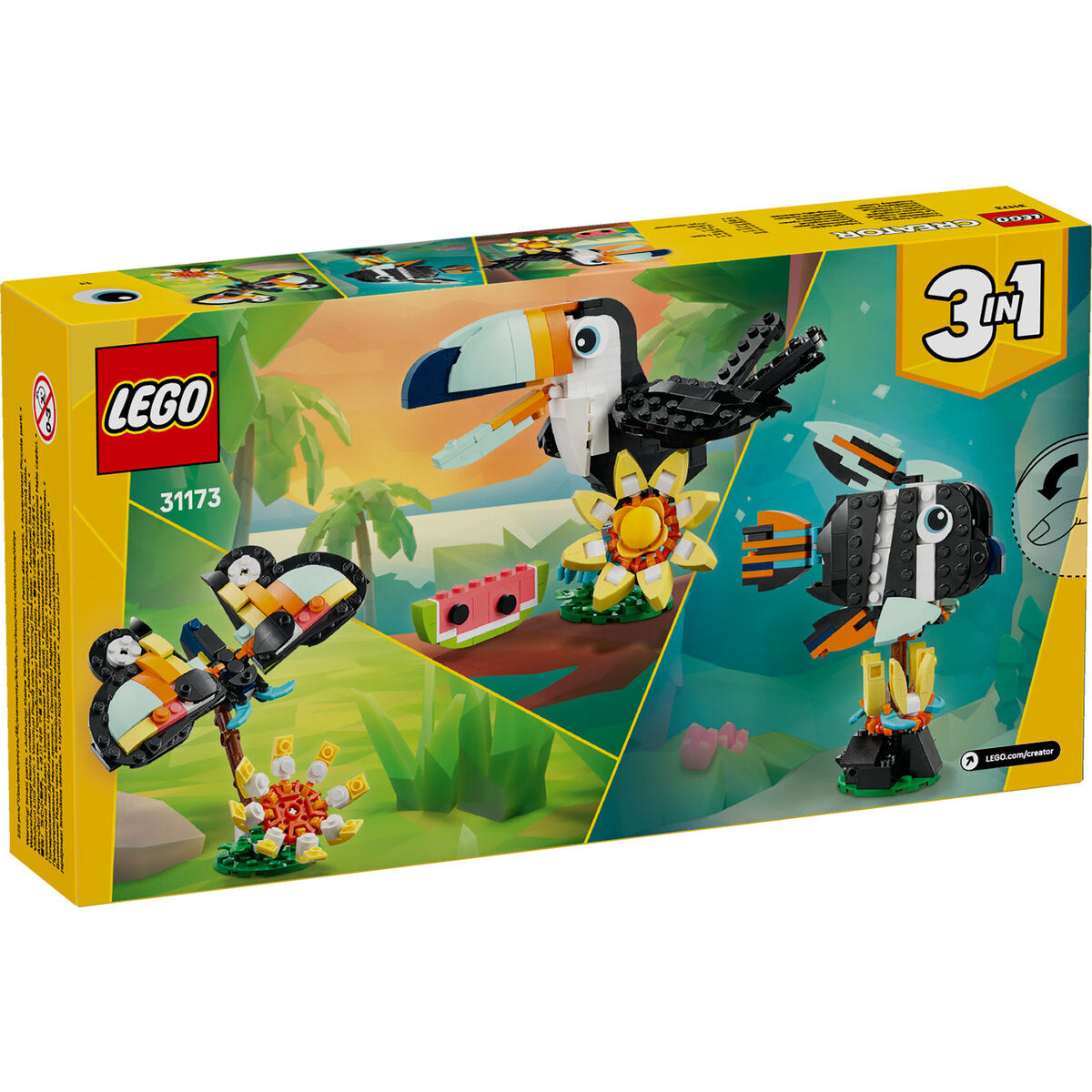 LEGO® Creator 31173 Wilde Tiere: Tropischer Tukan