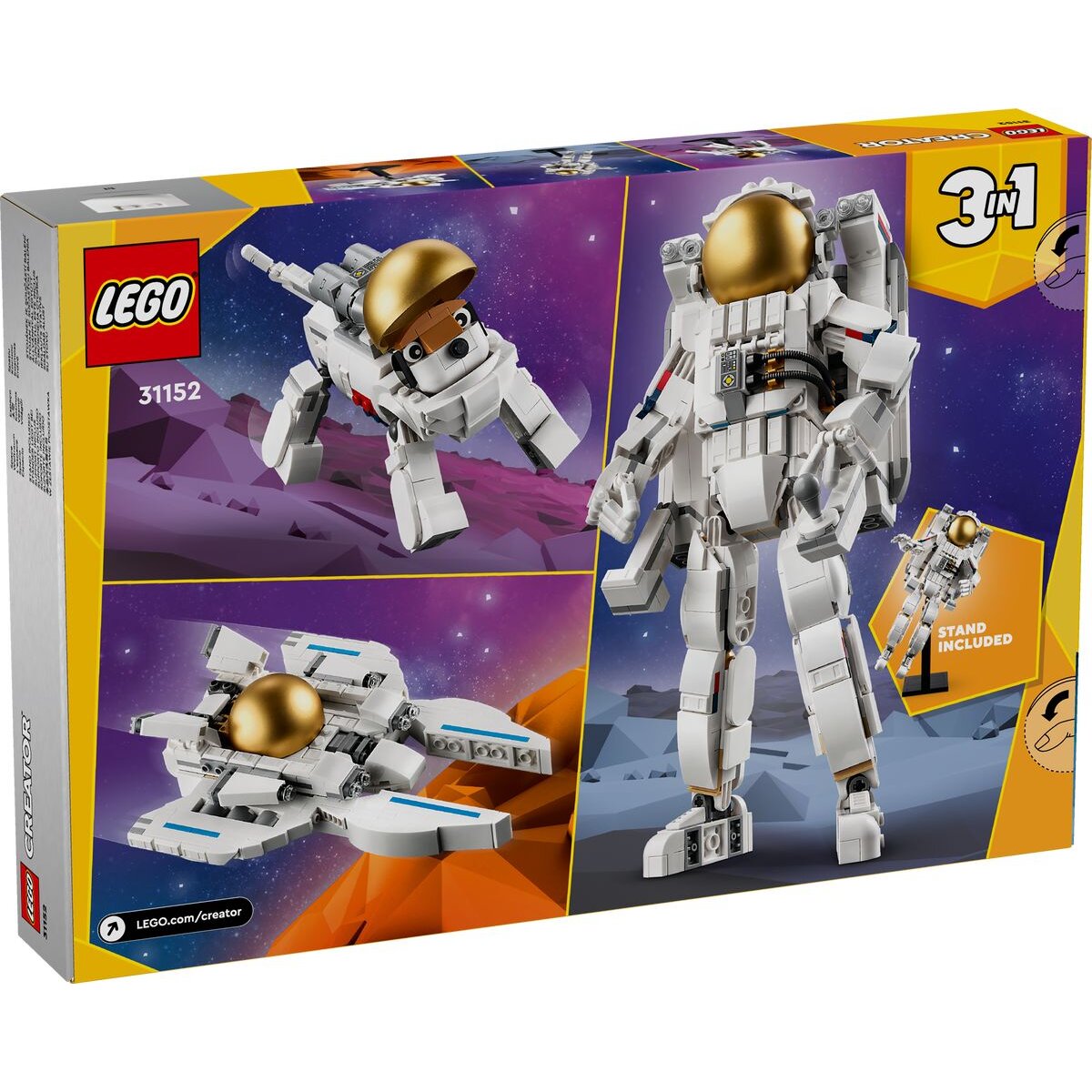 LEGO® Creator 3in1 31152 Astronaut im Weltraum