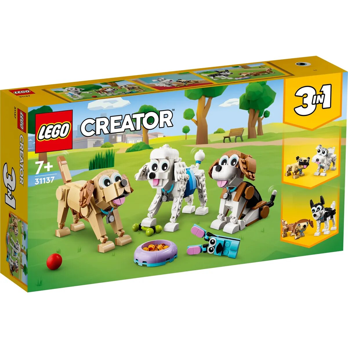 LEGO® Creator 31137 Niedliche Hunde