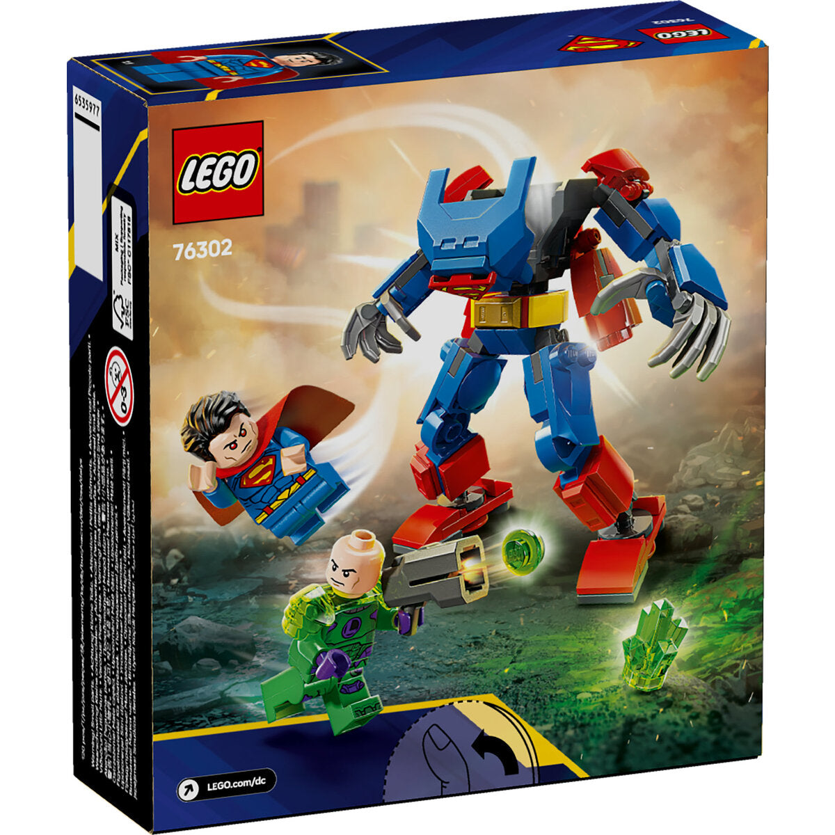 LEGO® DC Super Heroes 76302 Superman™ Mech vs. Lex Luthor™