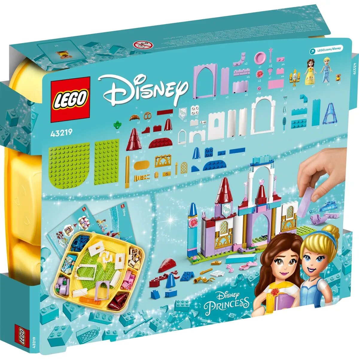 LEGO® Disney 43219 Kreative Schlösserbox