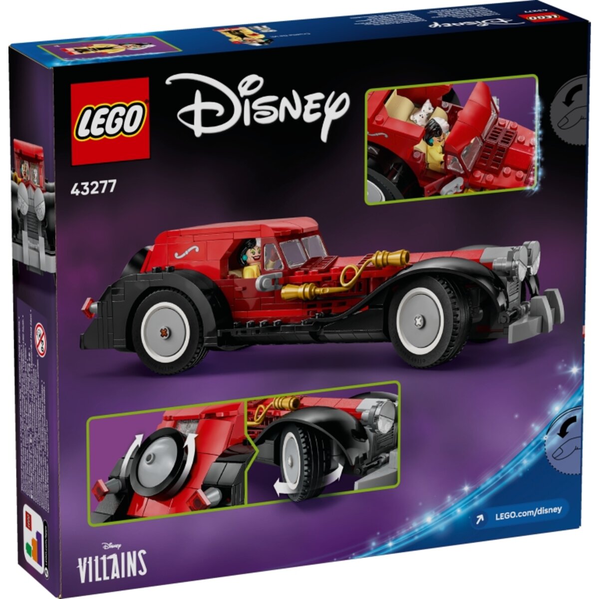 LEGO® Disney™ 43277 Cruella de Vils Auto