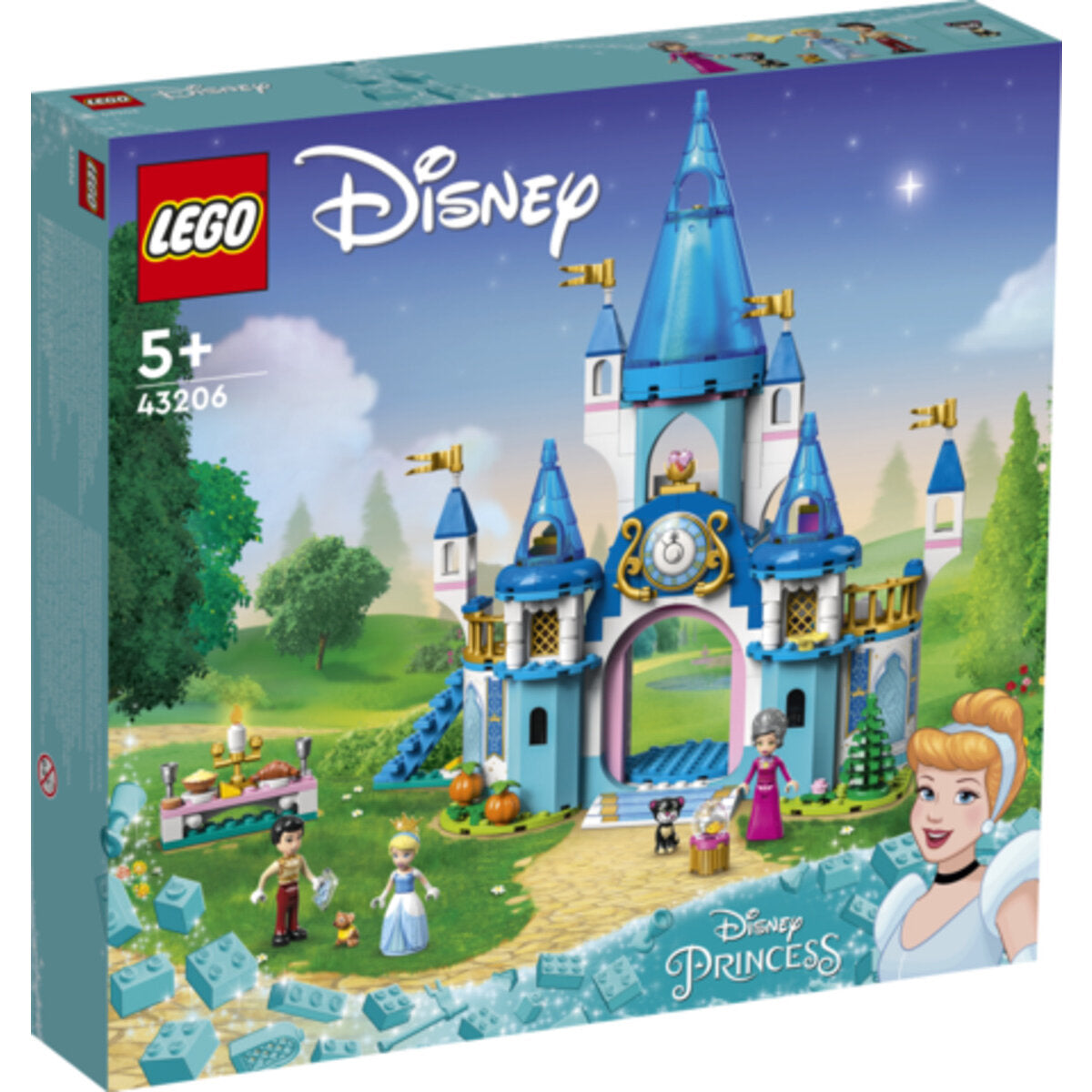 LEGO® Disney Princess™ 43206 Cinderellas Schloss