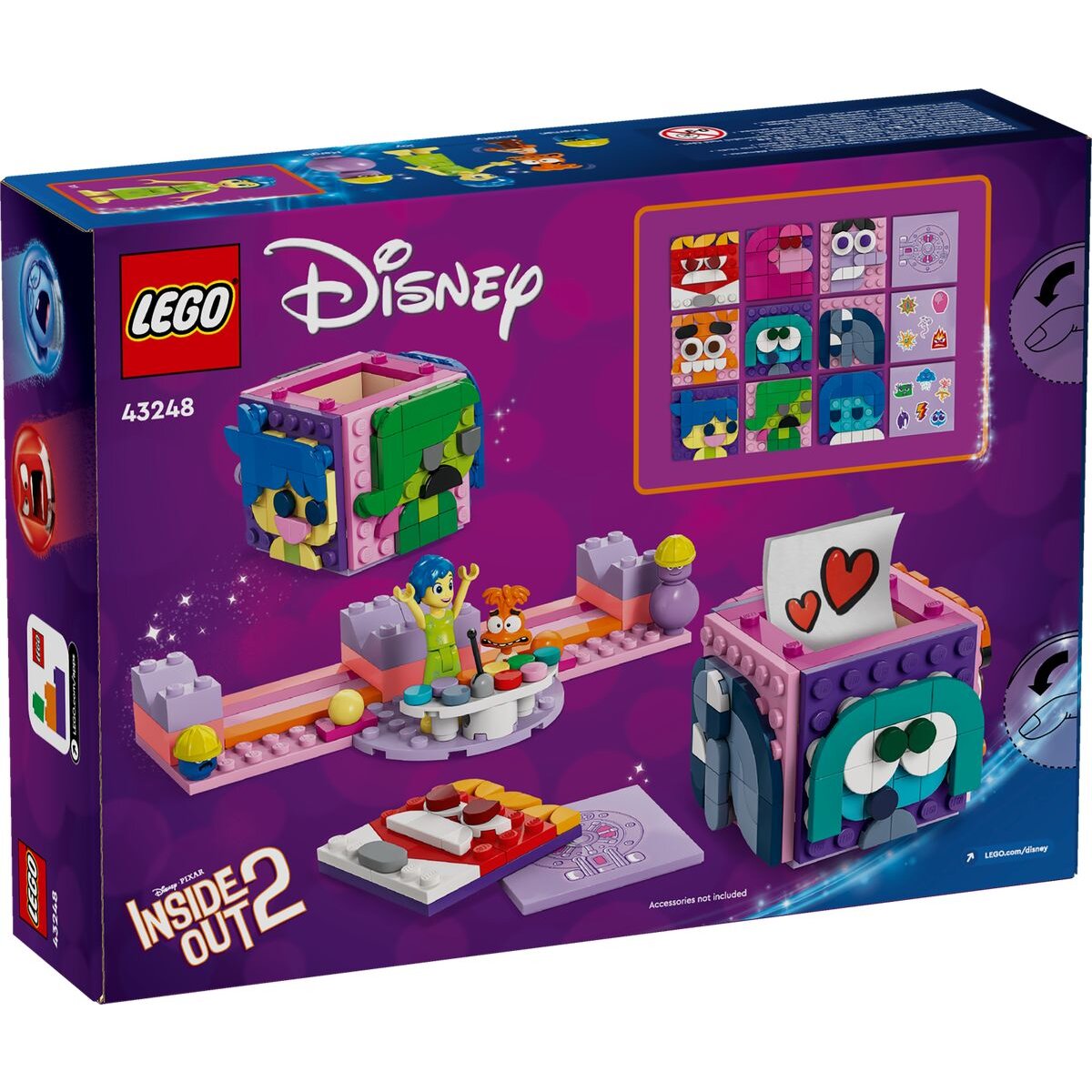 LEGO® Disney Princess™ 43248 Alles steht Kopf 2 Stimmungswürfel