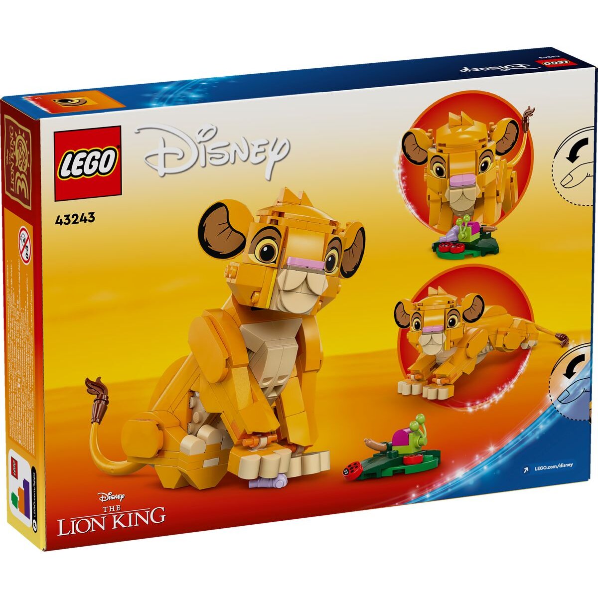 LEGO® Disney™ Simba, das Löwenjunge des Königs