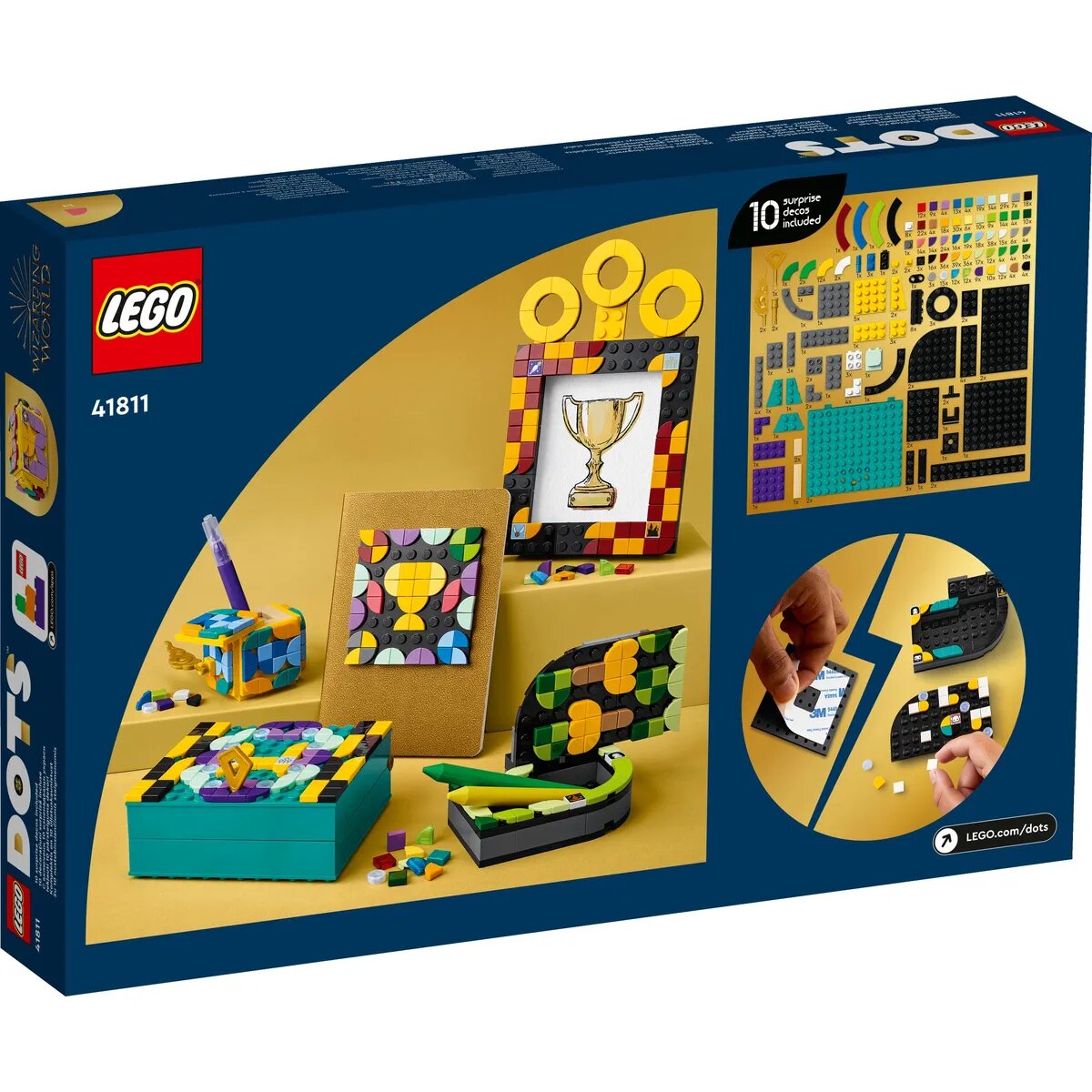 LEGO® DOTS 41811 Hogwarts™ Schreibtisch-Set