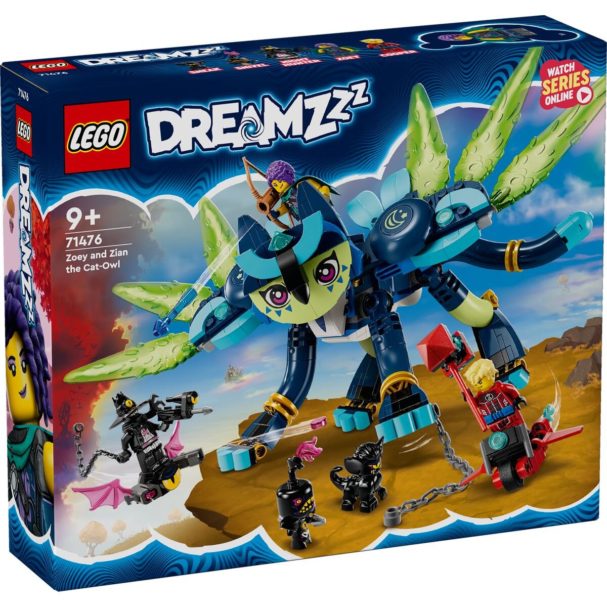 LEGO® DREAMZzz 71476 Zoey und die Katzeneule Zian