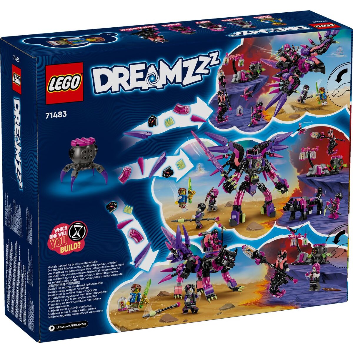 LEGO® DREAMZzz™ 71483 Die Albtraumkreaturen der Nimmerhexe