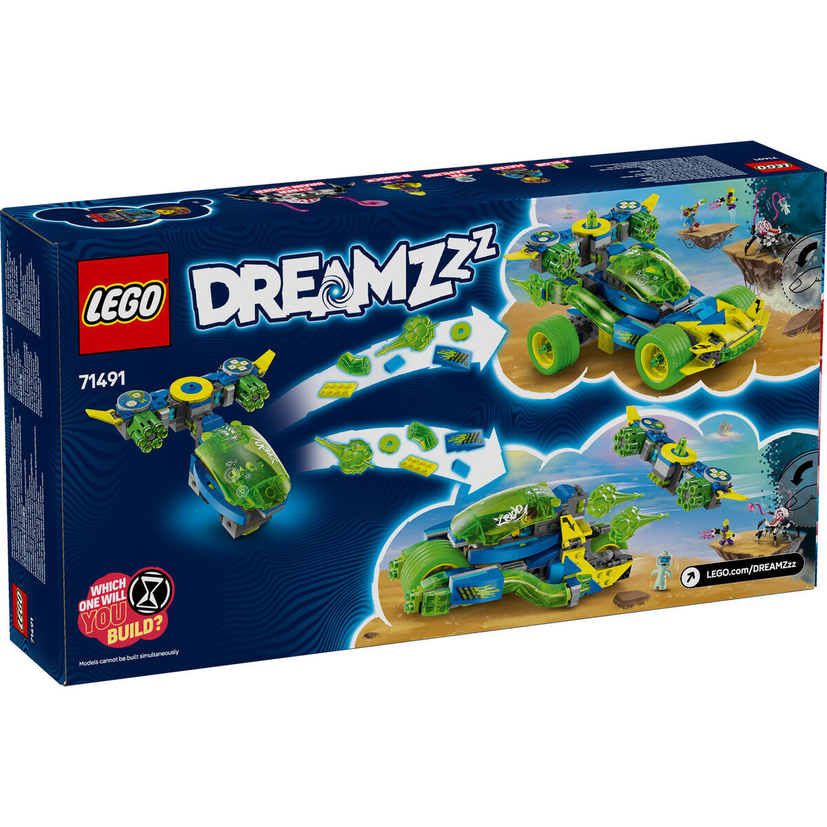 LEGO® DREAMZzz™ 71491 Mateo mit dem Z-Blob Action-Rennwagen