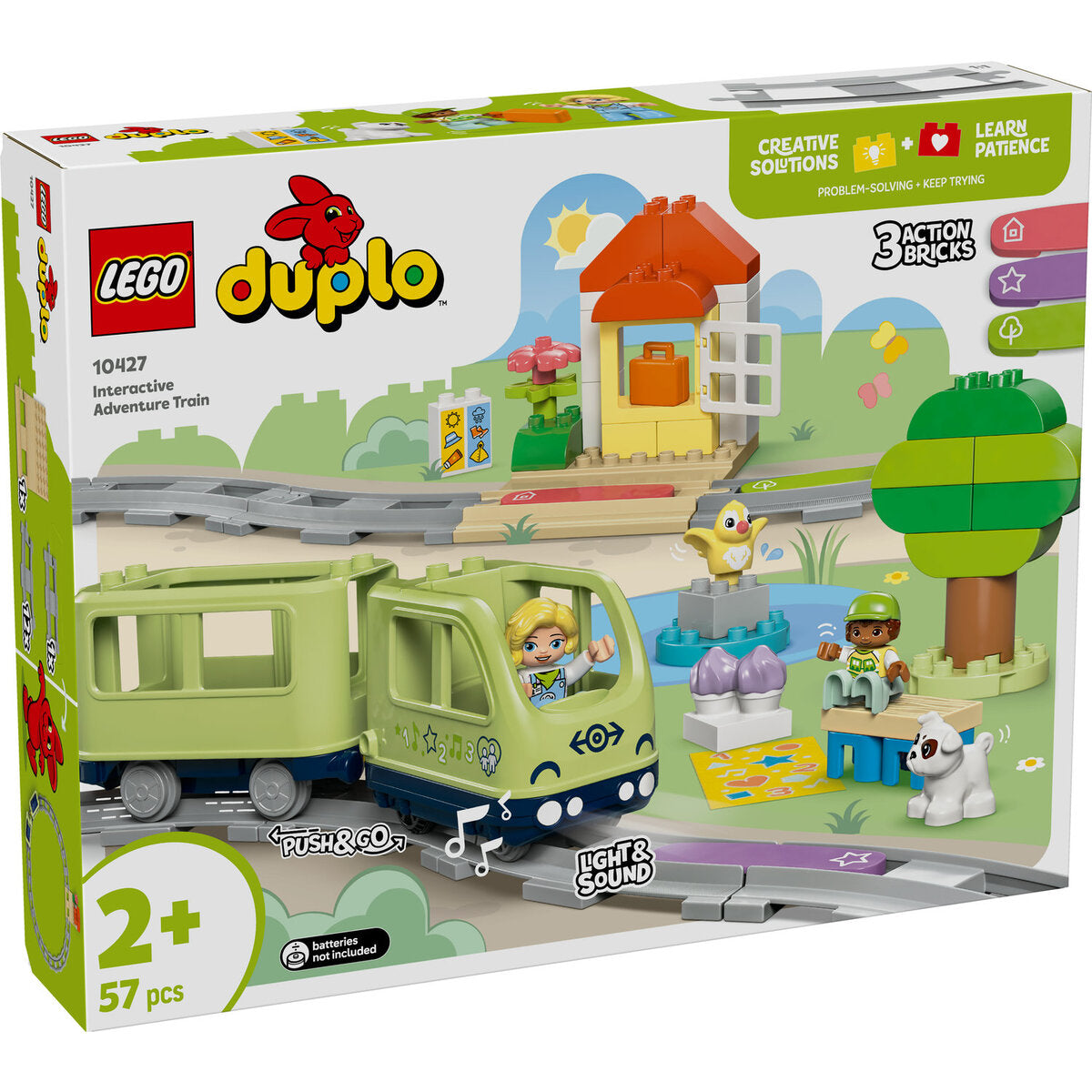 LEGO® DUPLO® 10427 Town Interaktive Abenteuer-Eisenbahn