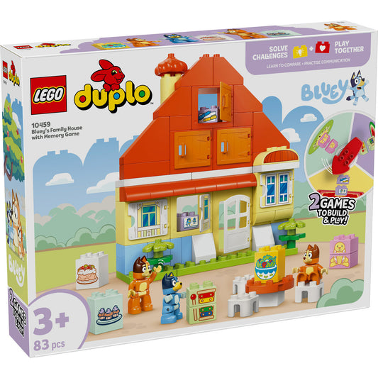 LEGO® DUPLO® 10459 Blueys Familienhaus mit Memory-Spiel
