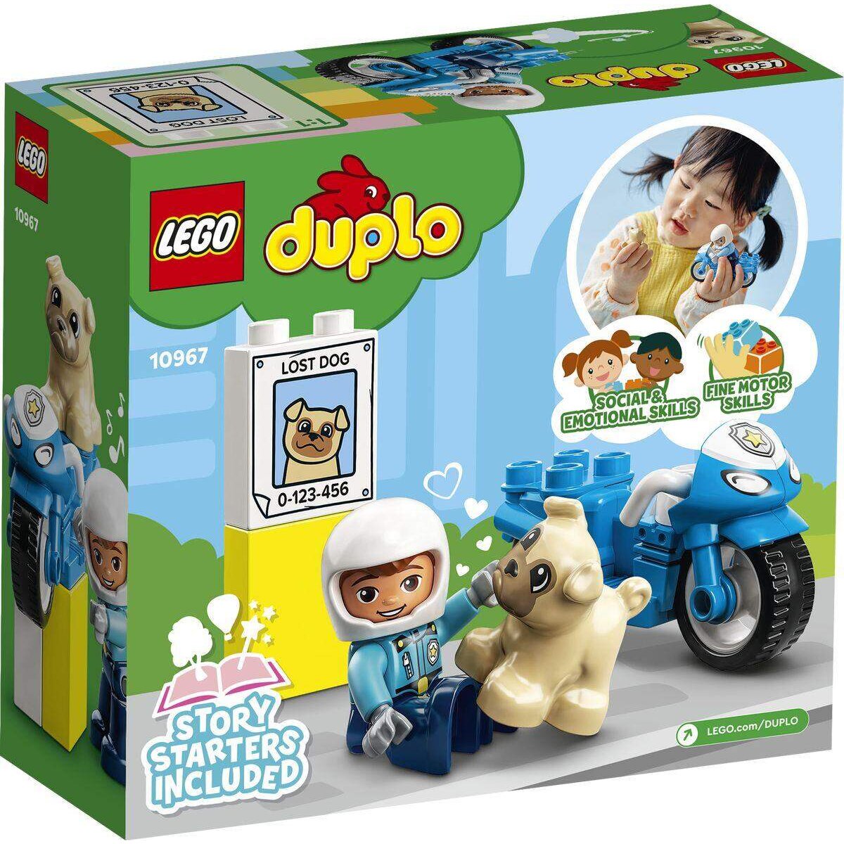 LEGO® DUPLO® 10967 Polizeimotorrad