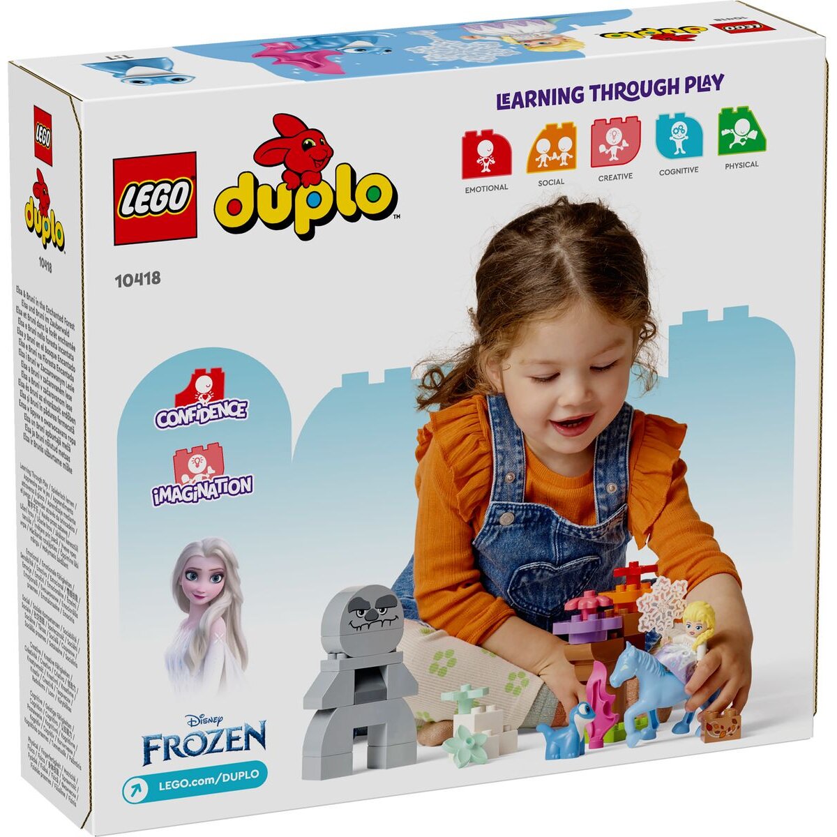 LEGO® DUPLO® Disney™ 10418 Elsa und Bruni im Zauberwald