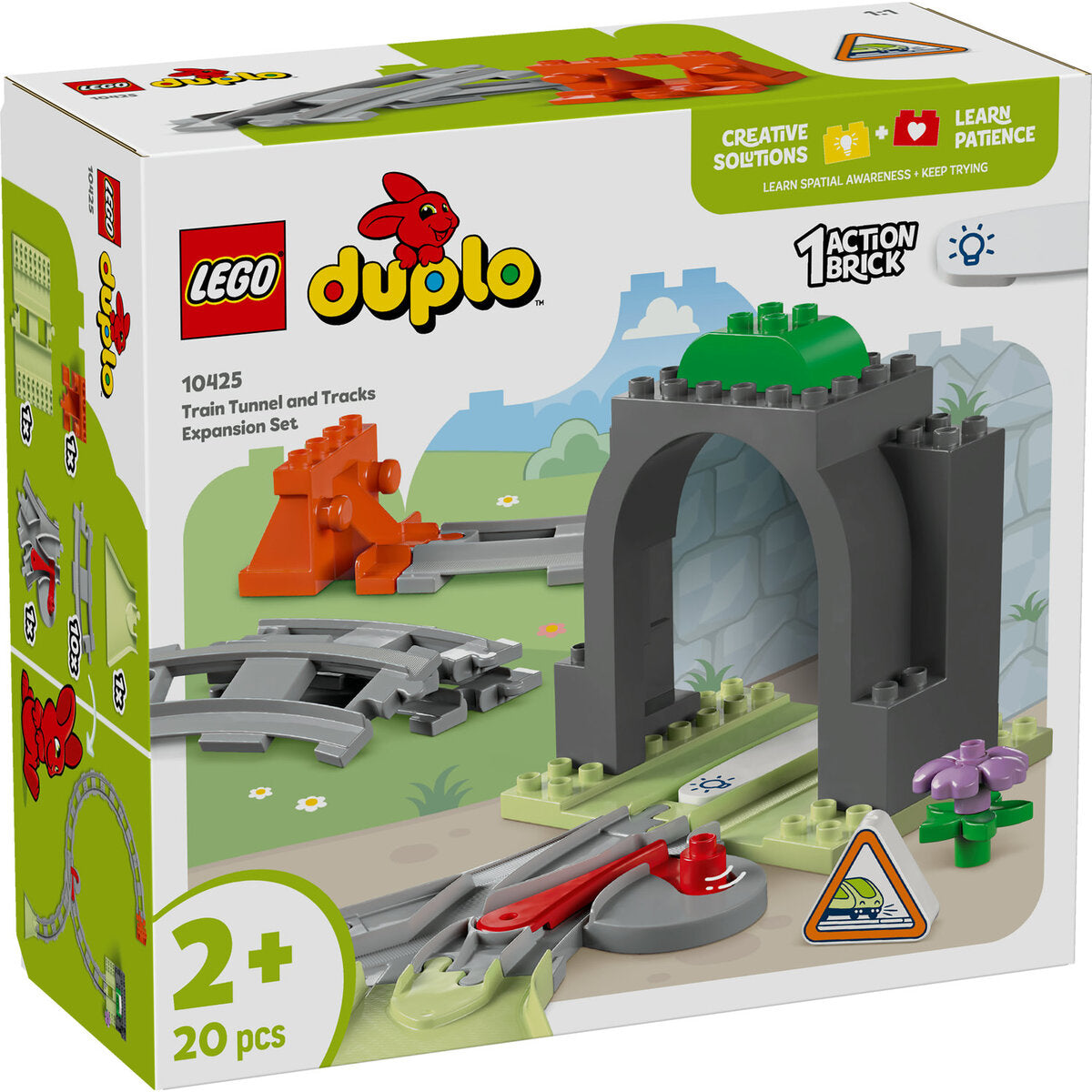 LEGO® DUPLO® Town 10425 Eisenbahntunnel und Schienen – Erweiterungsset