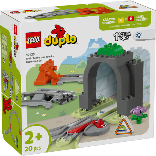 LEGO® DUPLO® Town 10425 Eisenbahntunnel und Schienen – Erweiterungsset