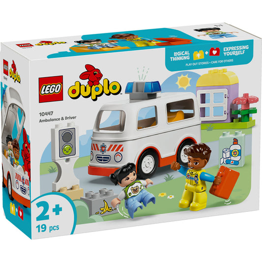 LEGO® DUPLO® Town 10447 Rettungswagen mit Fahrer