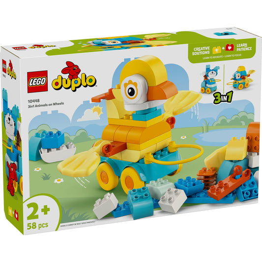 LEGO® DUPLO® Town 10448 Tiere auf Rädern 3-in-1-Set