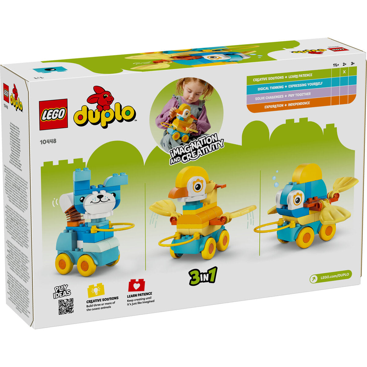 LEGO® DUPLO® Town 10448 Tiere auf Rädern 3-in-1-Set